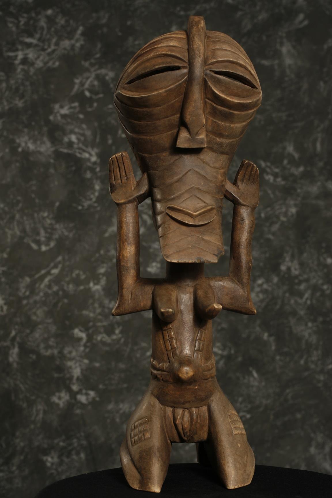 Kuba Statue from Congo
